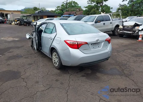 2017 Toyota Corolla Le из США, поврежденный, VIN 5YFBURHEXHP590842